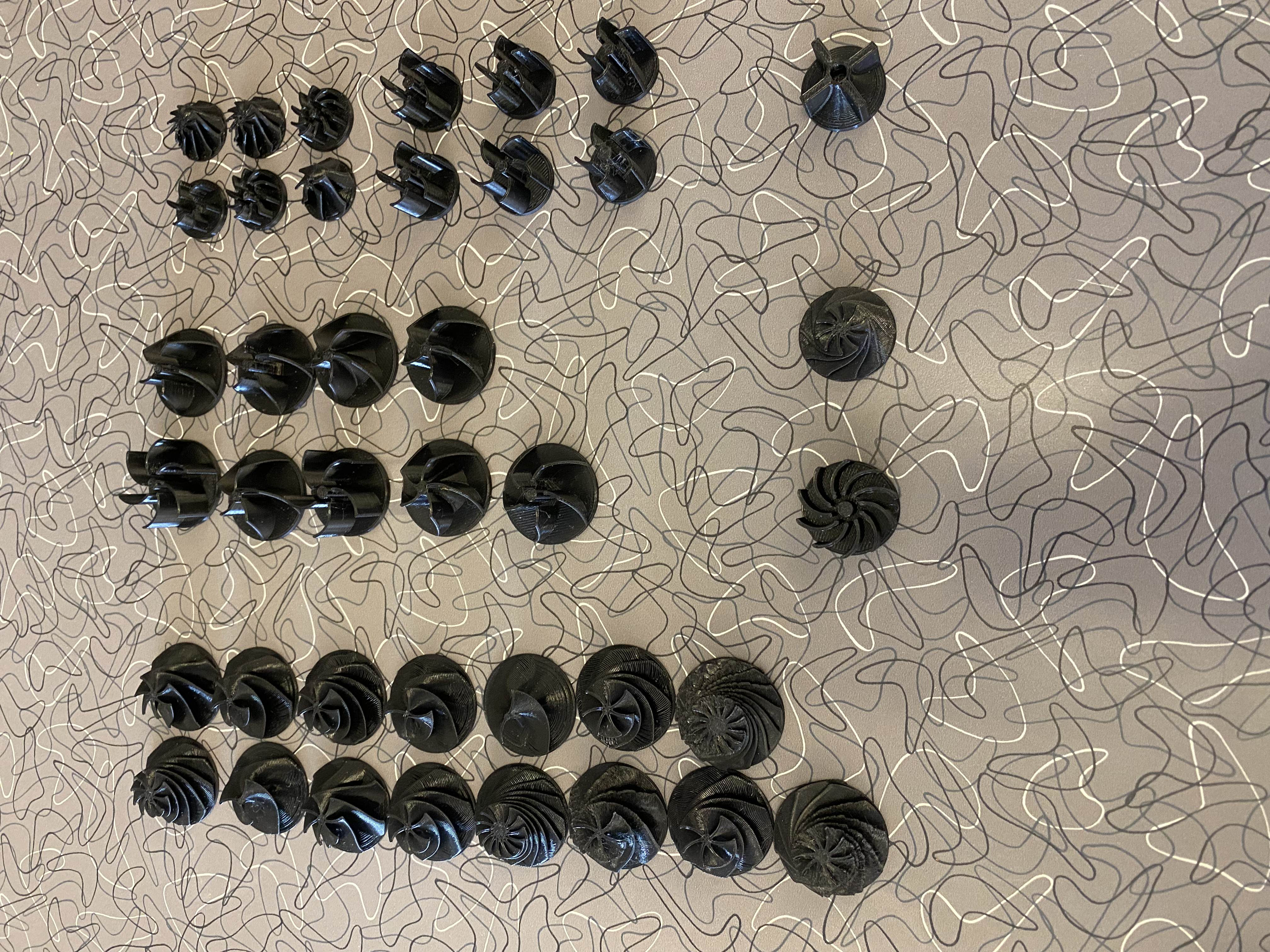 70 impeller variants
